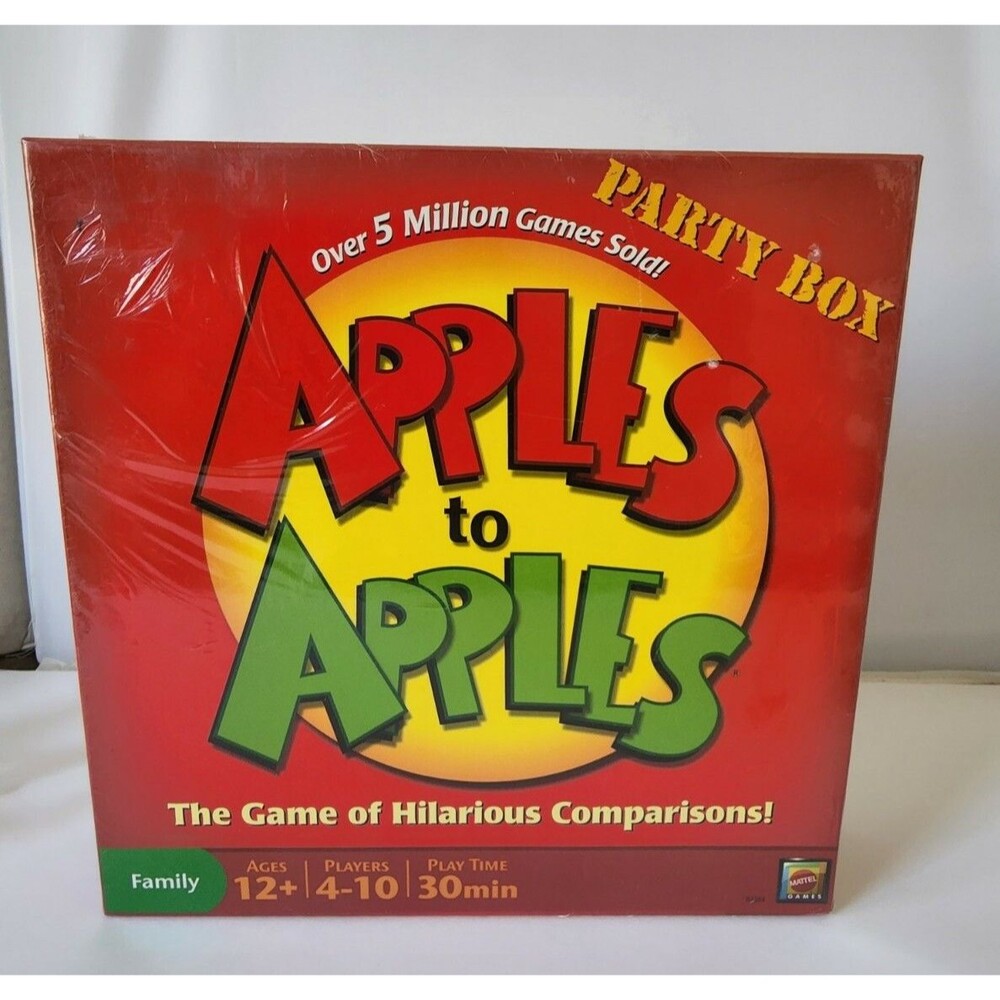 APPLES to APPLES Board Game PARTY Box! 4-10 players 12+  Sealed